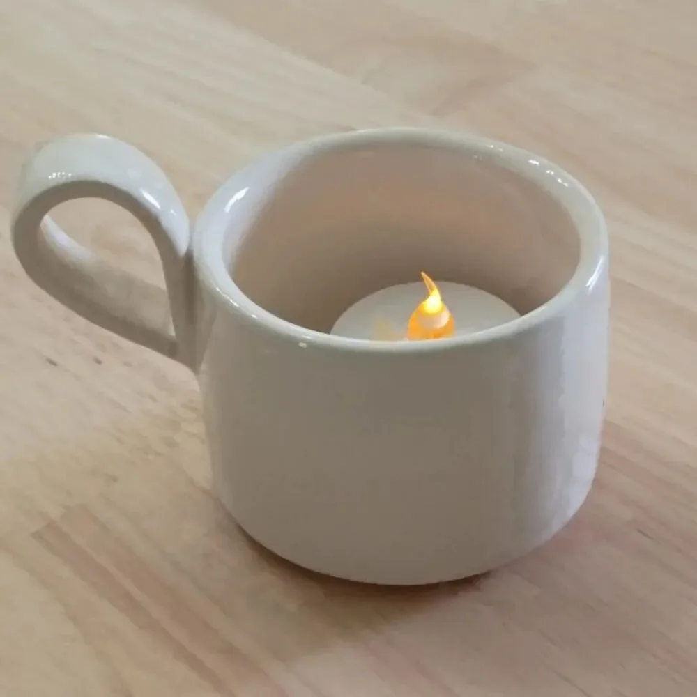 Mini Candle Holder with Handle 
